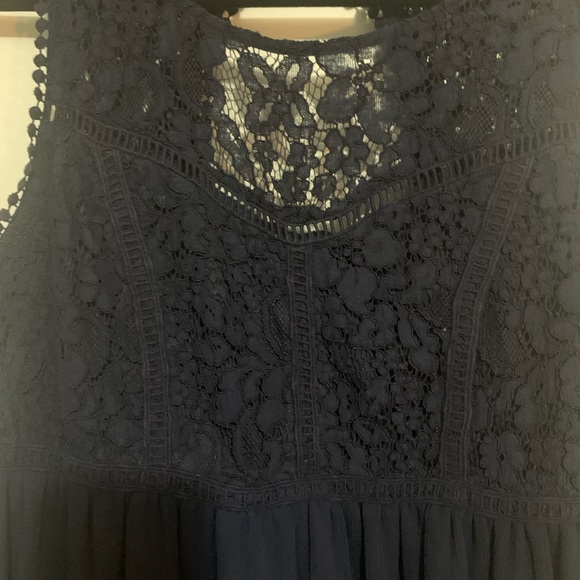 MATERNITY Stork & Babe Crocheted Dress (XS) - Picture 2 of 5